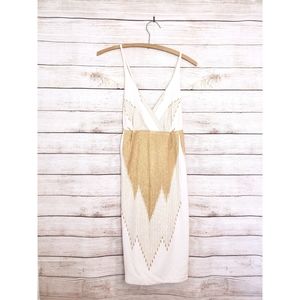 ⚡ECOTE⚡Shimmer Gold Dress⚡